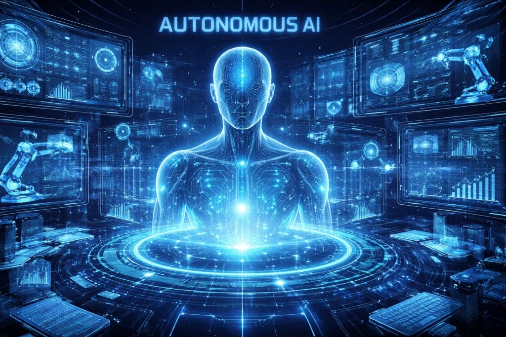 Futuristic-AI-control-center-display-1024x683 Artificial Intelligence Systems of Self-Learning: Automation that gets better with time.